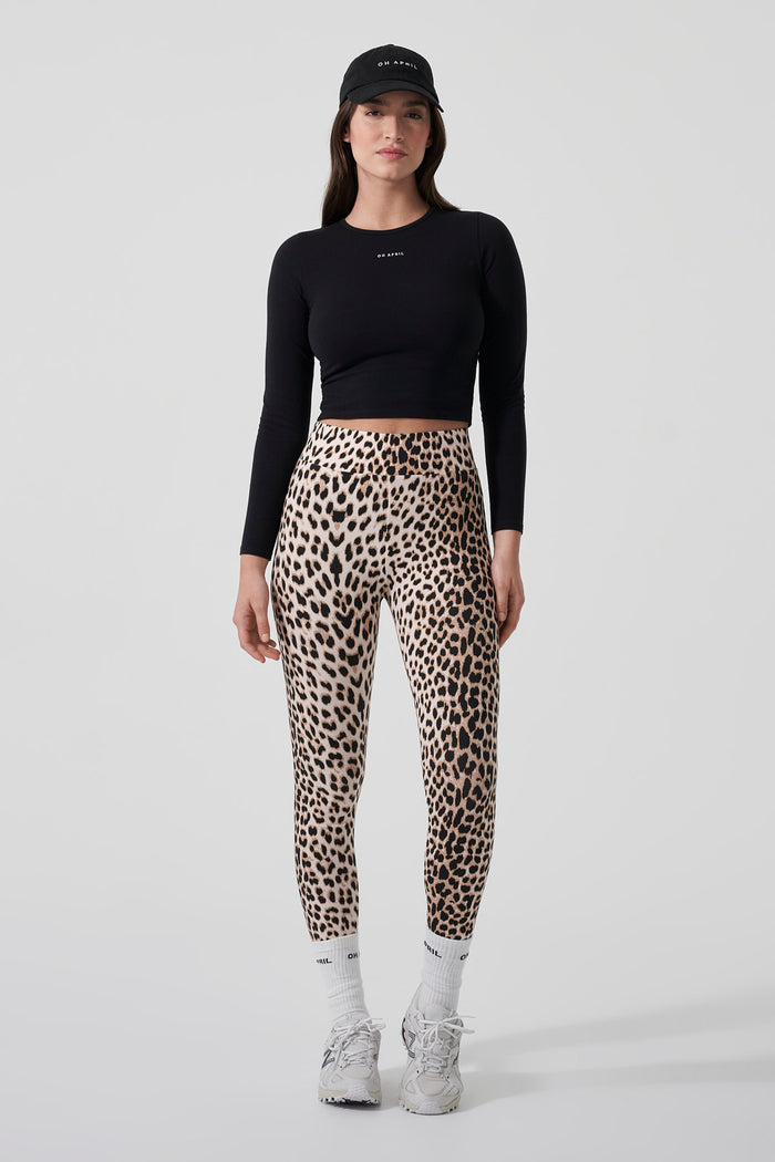 Rita Leggings Leo Print