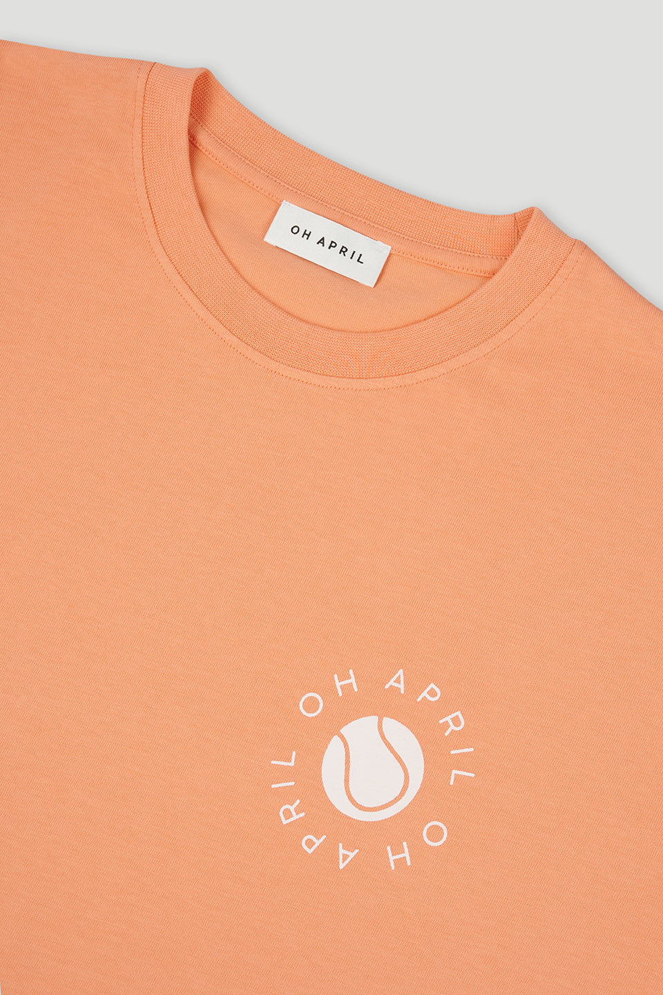 Boyfriend T-Shirt Peach Progress