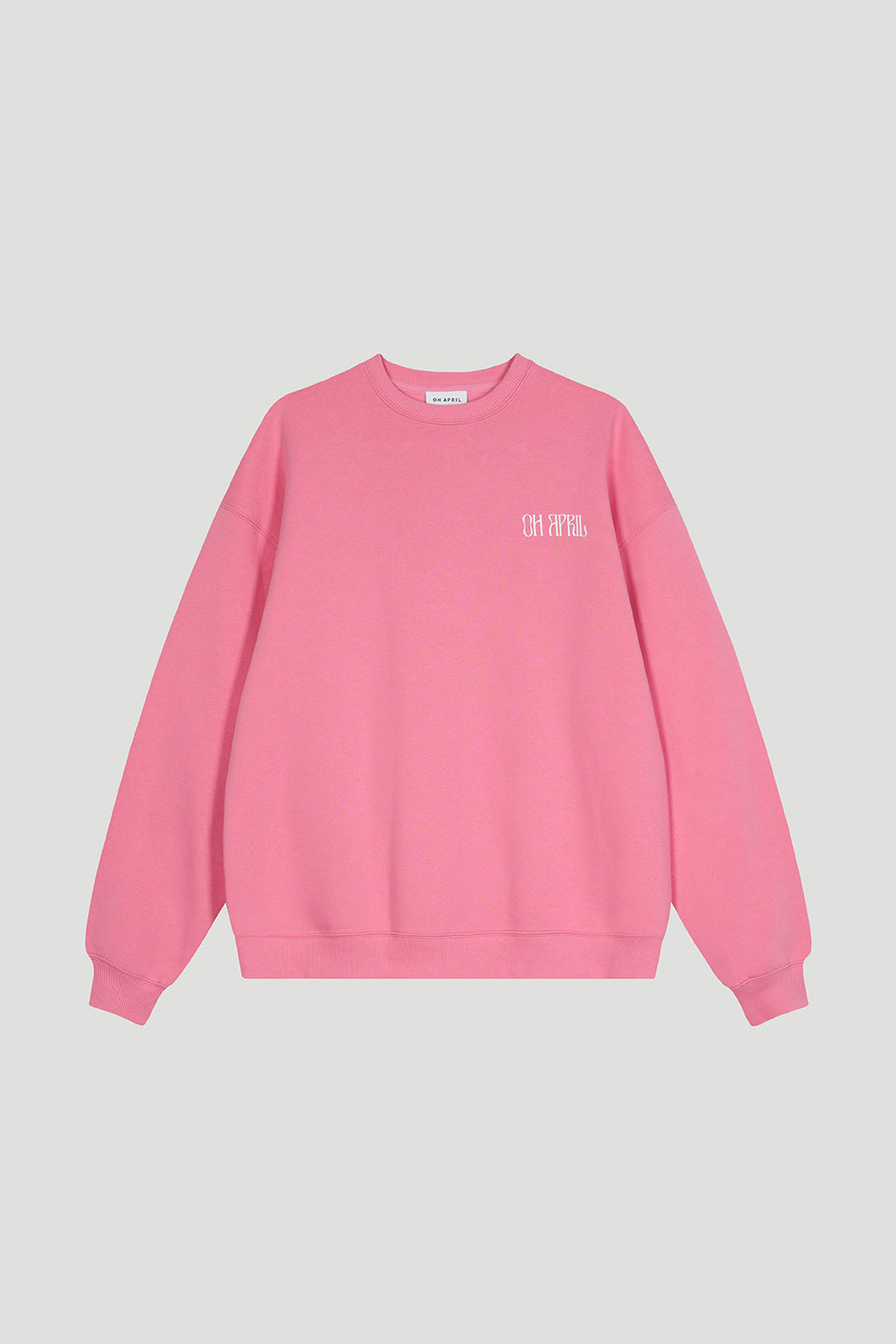 Oversized Sweater Mental Health Deep Pink