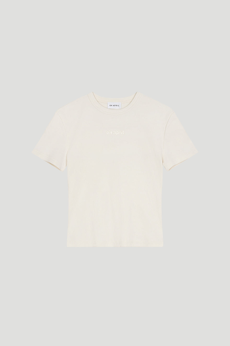 Ivy Rib T-Shirt Sand