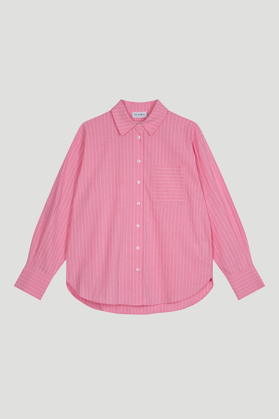 Nia Button Up Shirt Deep Pink