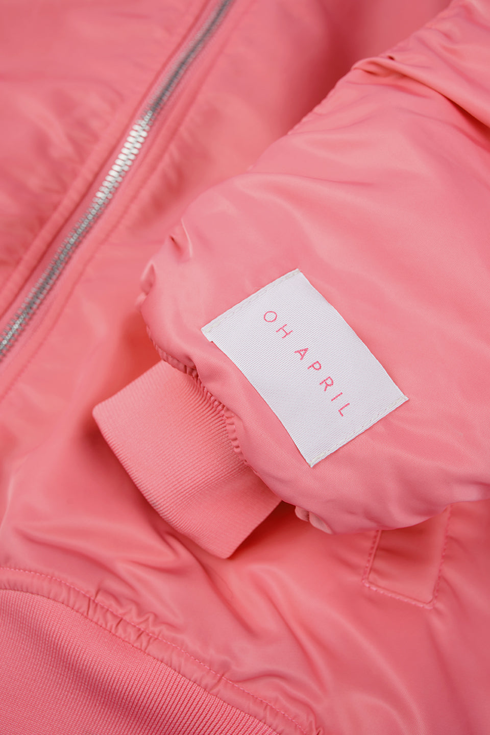 Rune Bomber Jacket Pink