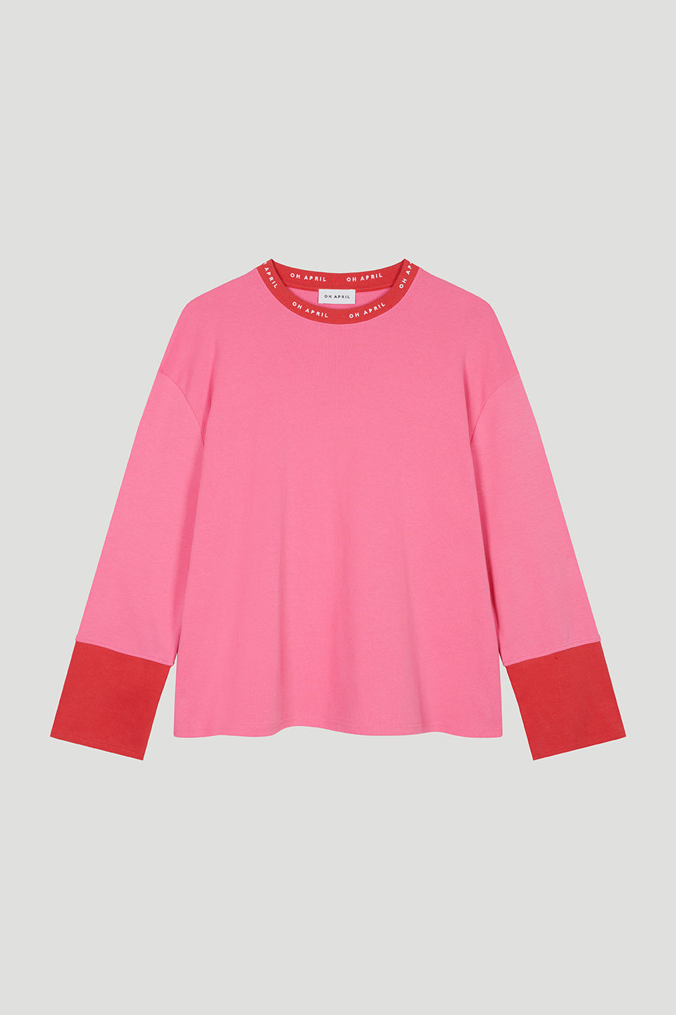 Carol Logo Longsleeve Pink / Red