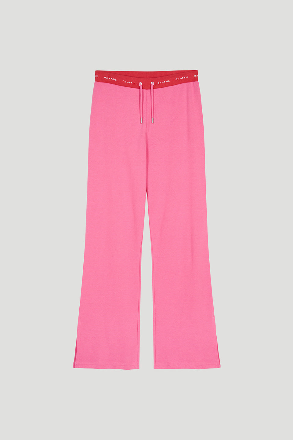 Rosie Slit Pants Pink / Red