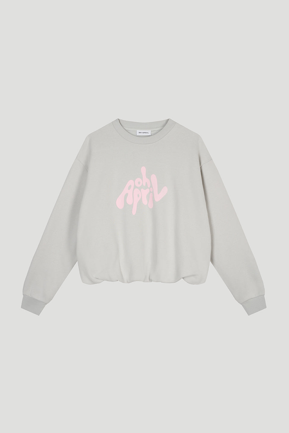 Zafira Balloon Sweatshirt Light Grey