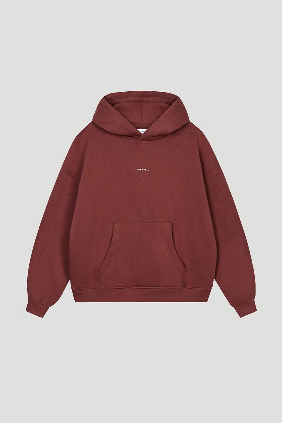 Boyfriend Hoodie Cherrywood
