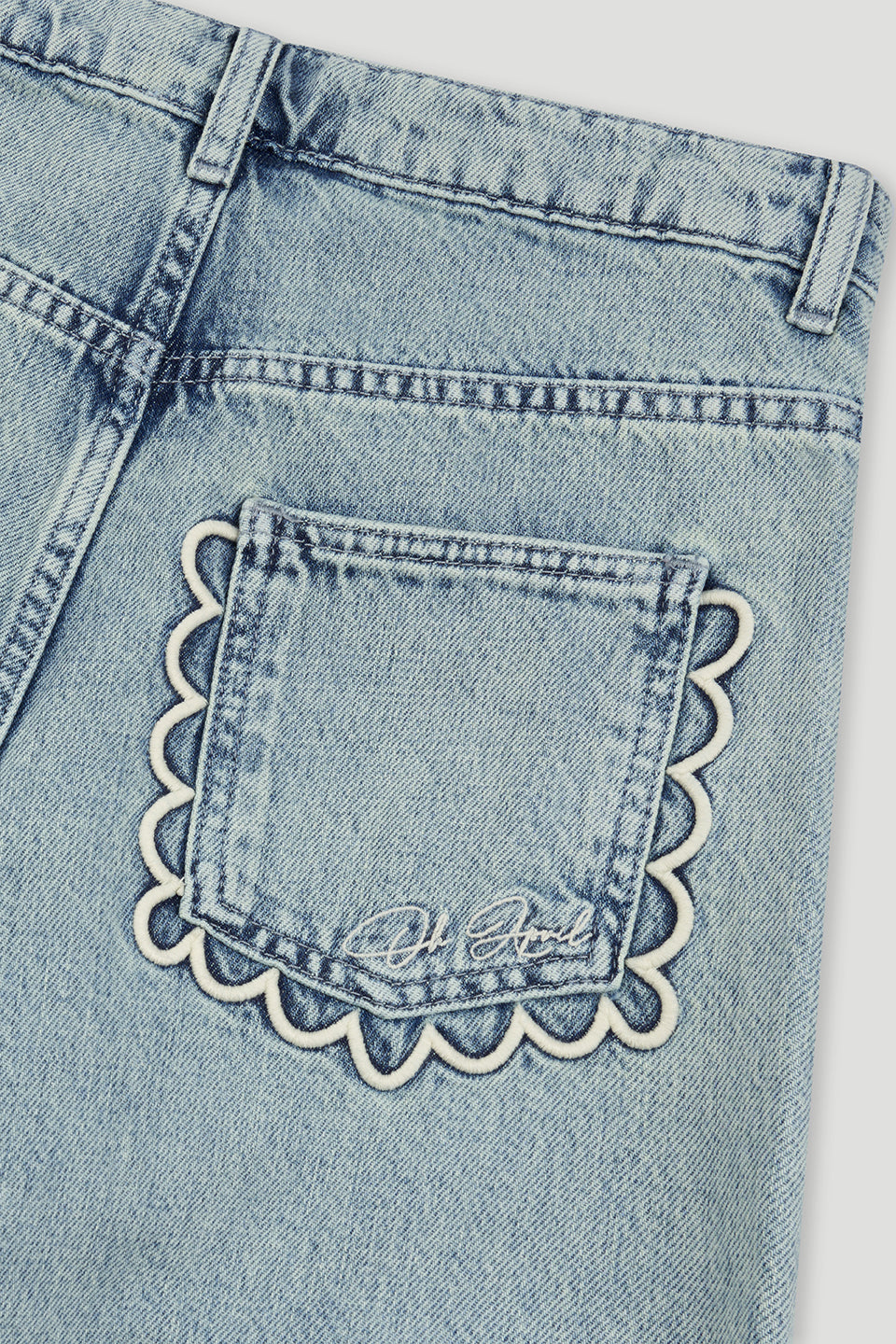 Aline Denim Pants Light Blue Wash