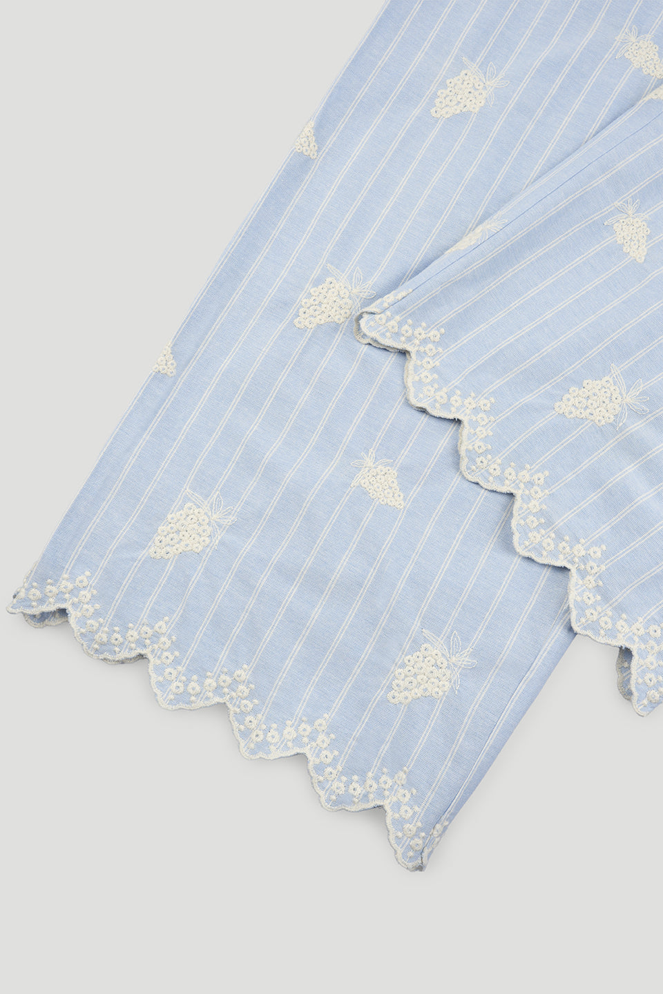 Leni Woven Pants Sky Blue