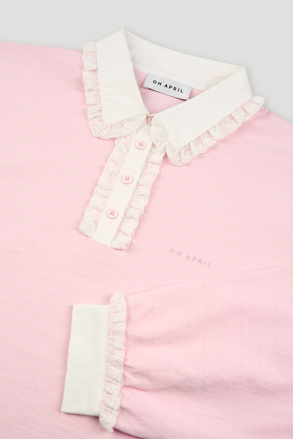 Jolina Lace Polo Baby Rose