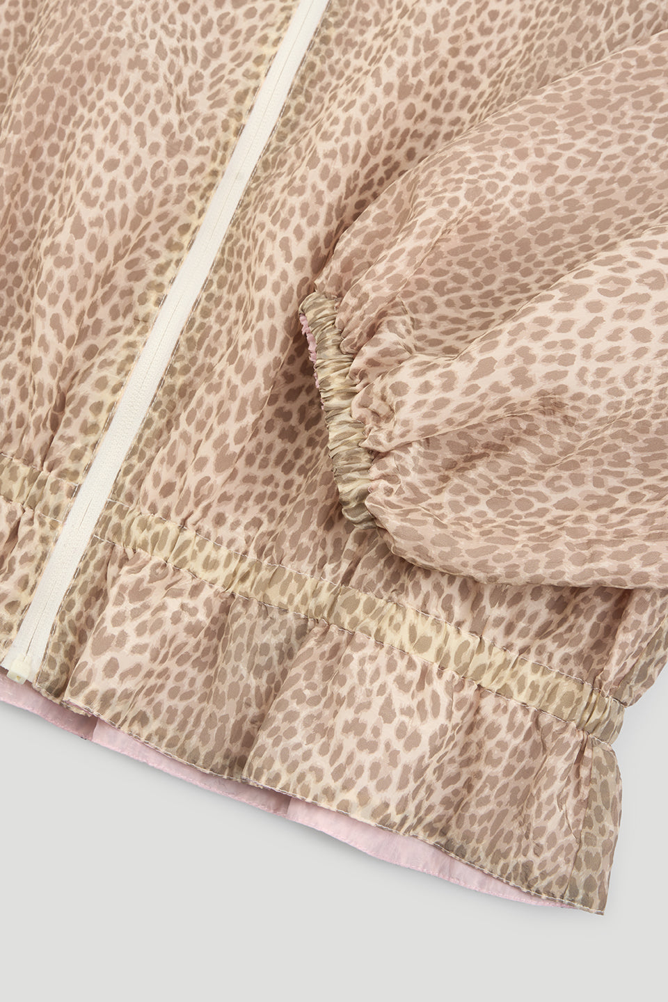 Maren Bomberjacket Leo Beige/Baby Rose