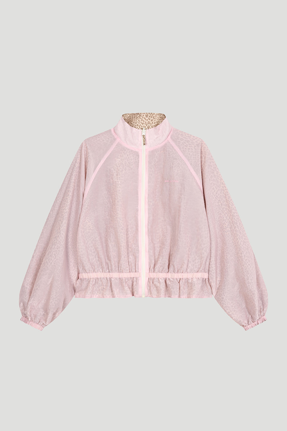 Maren Bomberjacket Leo Beige/Baby Rose