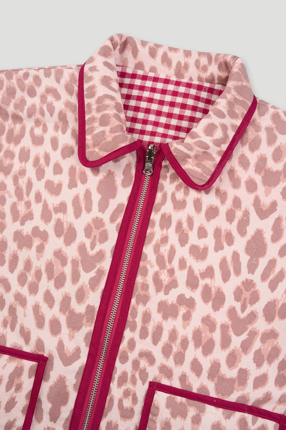 Sofie Light Padded Overshirt Leo Baby Rose/Berry Whip