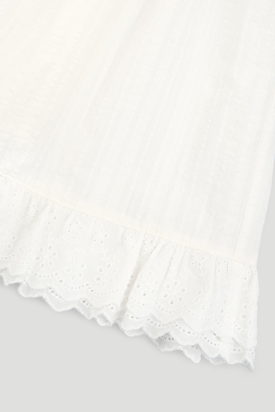 Christel Midi Skirt White