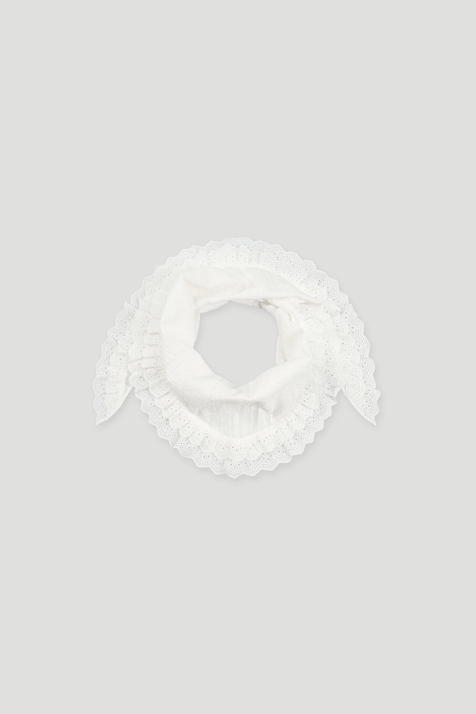 Elvie Scarf White