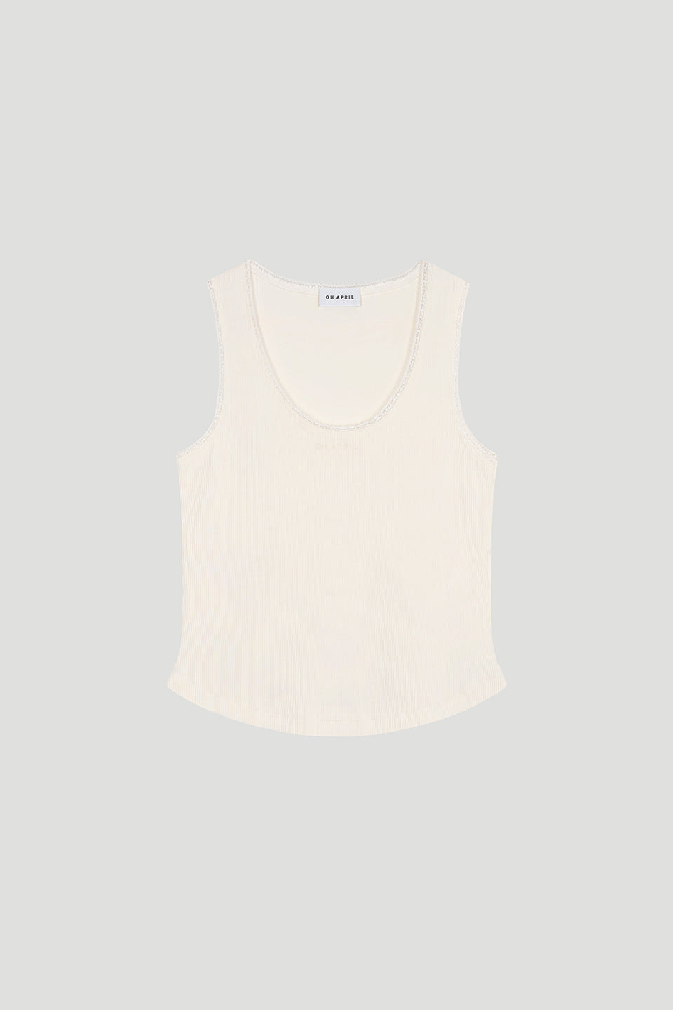 Jolie Lace Tanktop White
