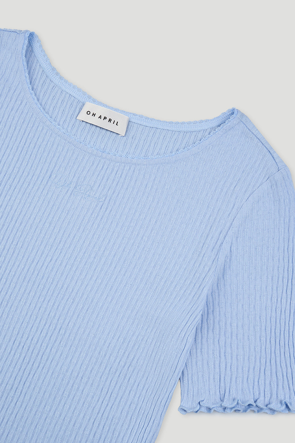 Lune Regular T-Shirt Sky Blue