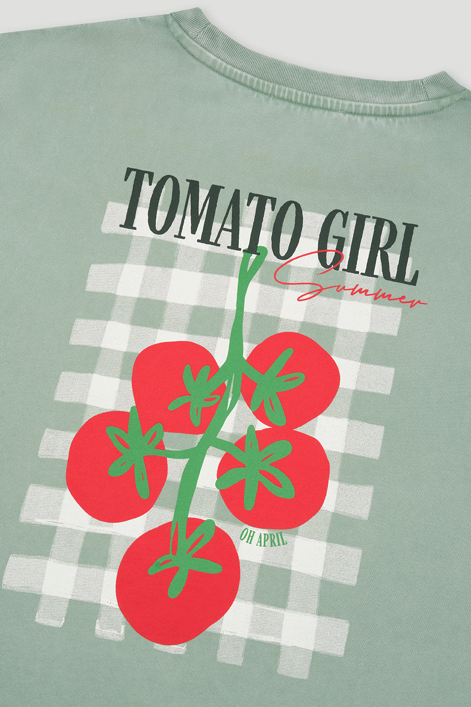 BF T-Shirt Tomato Girl Sage Acid