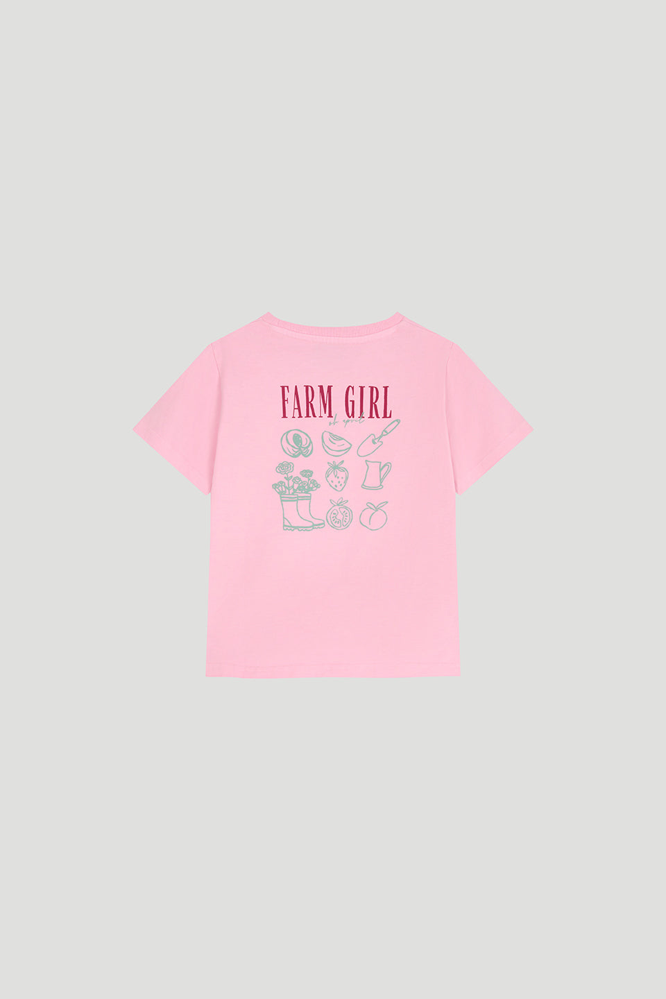 Kids T-Shirt Farmgirl Baby Rose