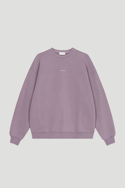 Oversized Sweater Foggy Lilac Acid