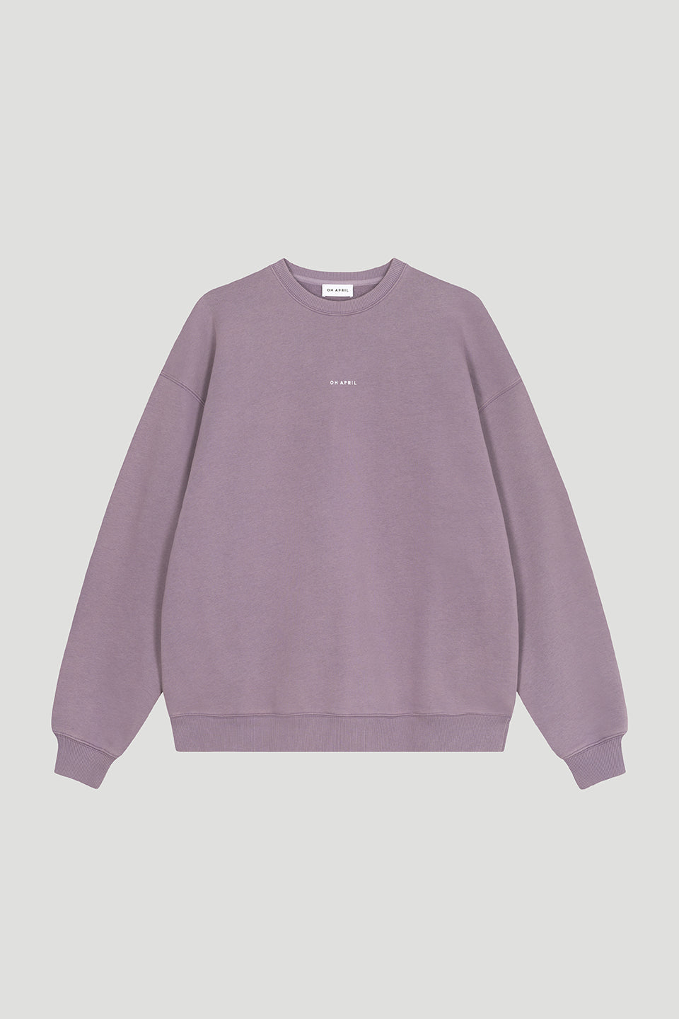 Oversized Sweater Foggy Lilac Acid