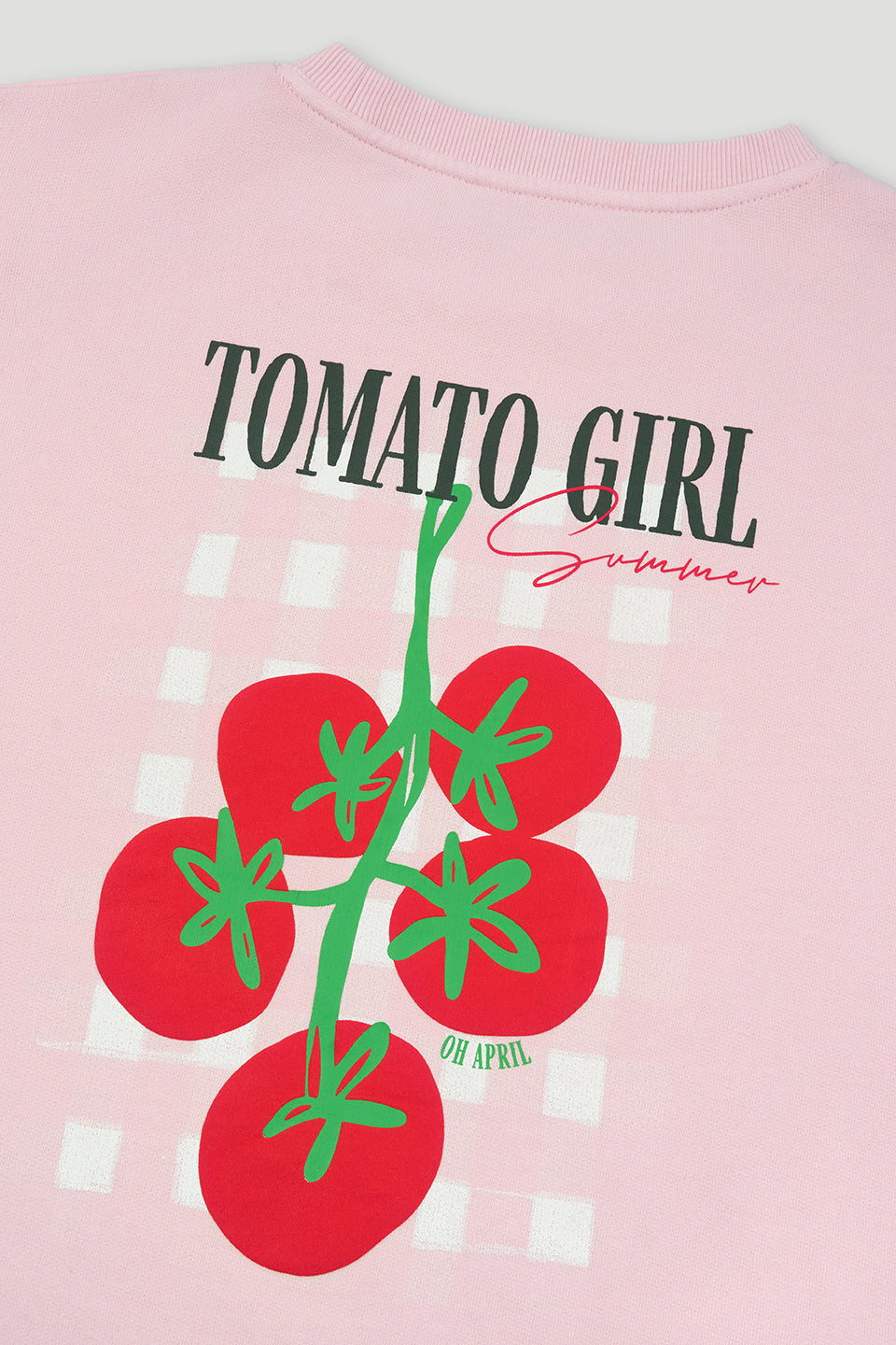 OV Sweater Tomato Girl Baby Rose Acid