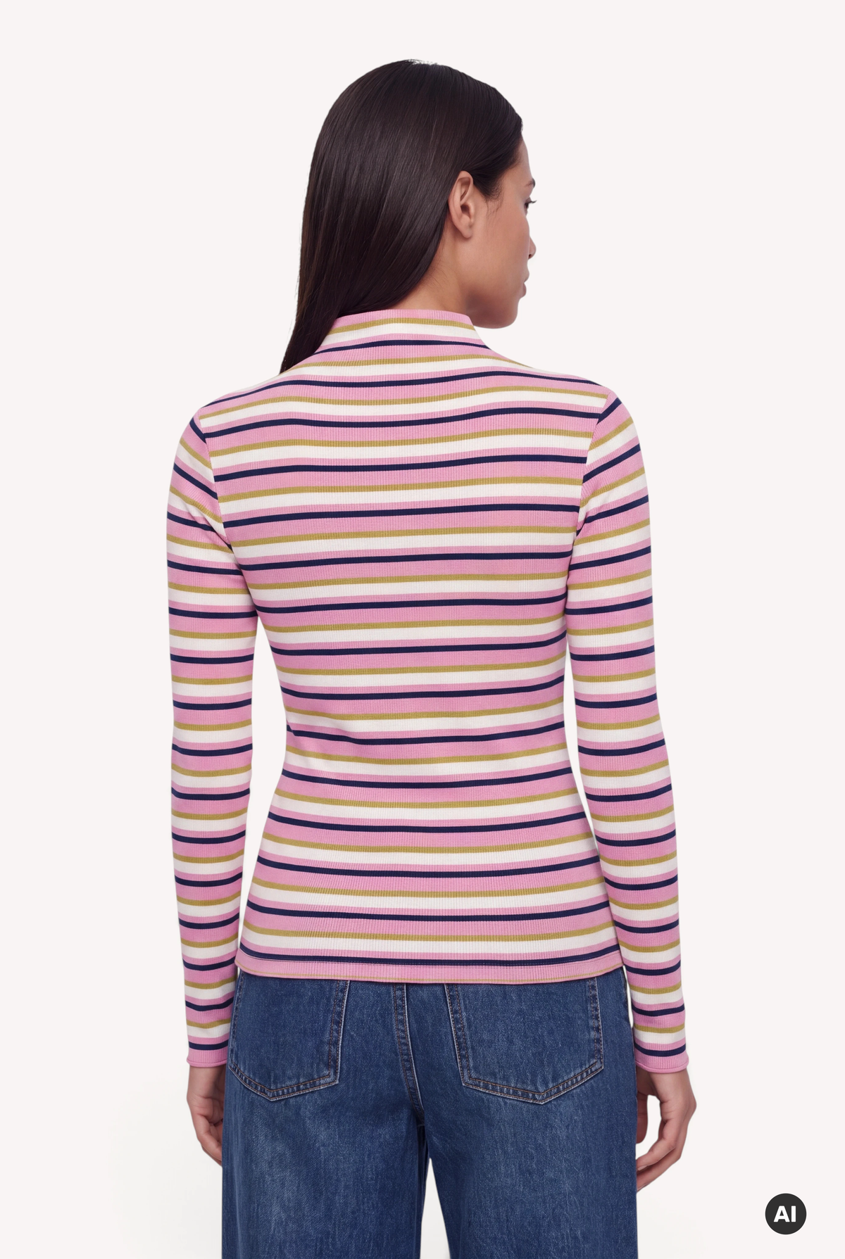 Milou Longsleeve Pink Stripe