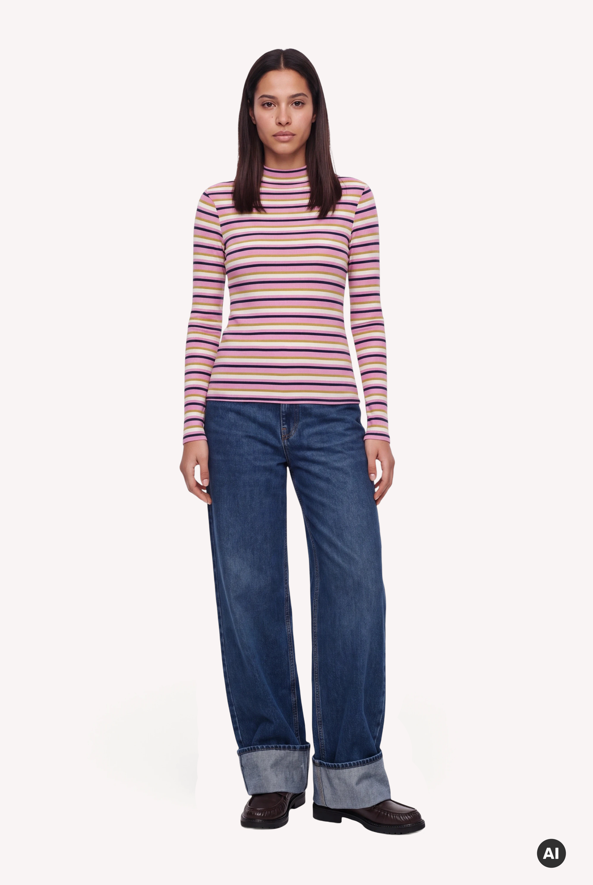 Milou Longsleeve Pink Stripe