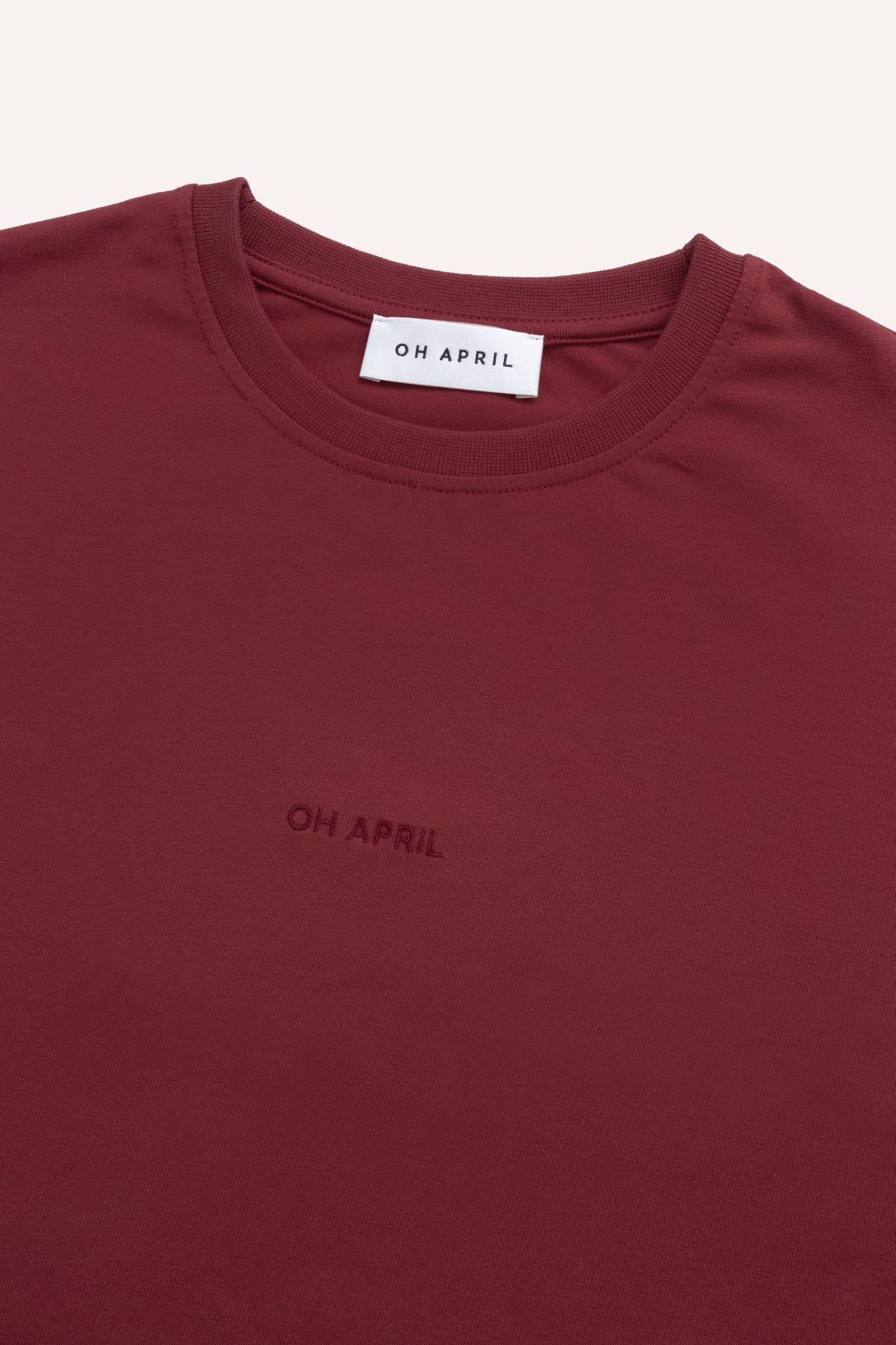 Noemi Tailored Longsleeve Dark Red