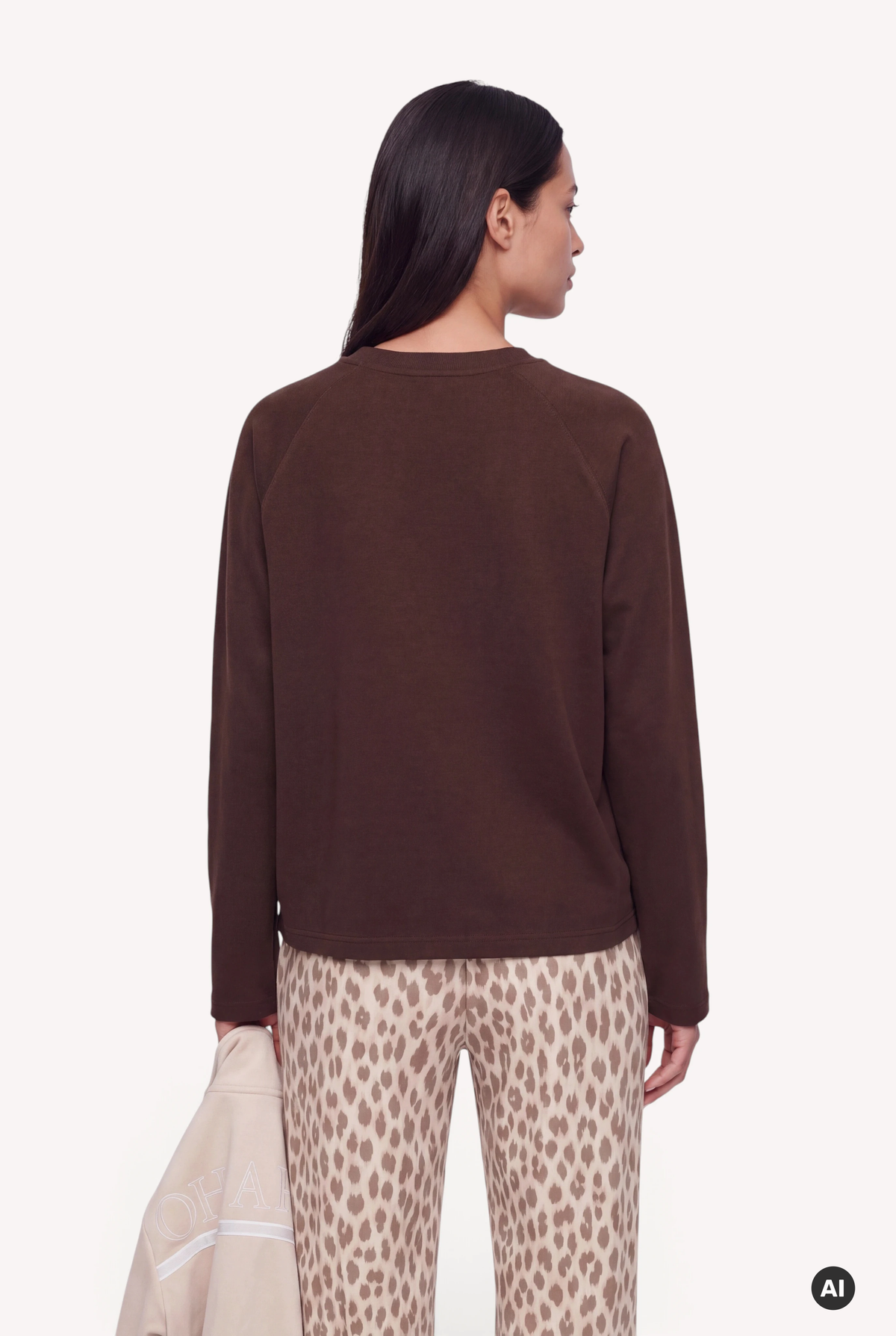 Regular Longsleeve Oh April Dark Brown
