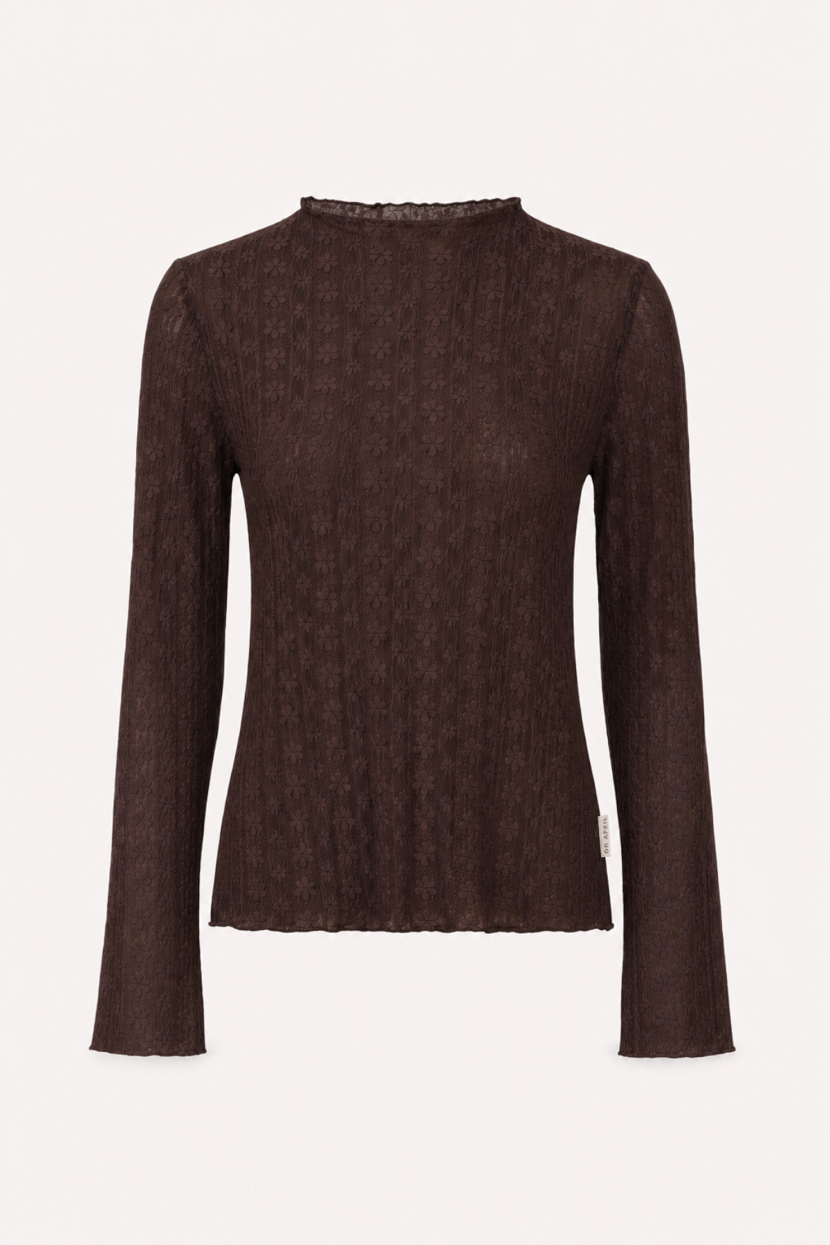 Zahara Lace Longsleeve Dark Brown