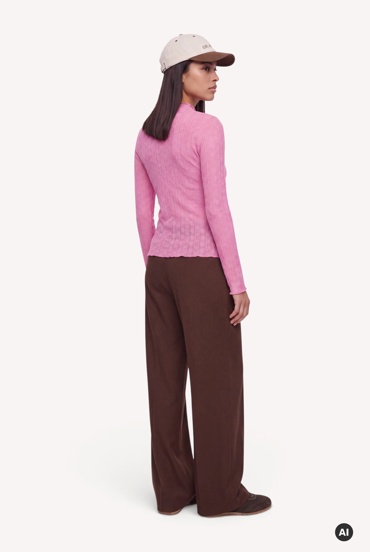 Zahara Lace Longsleeve Pink