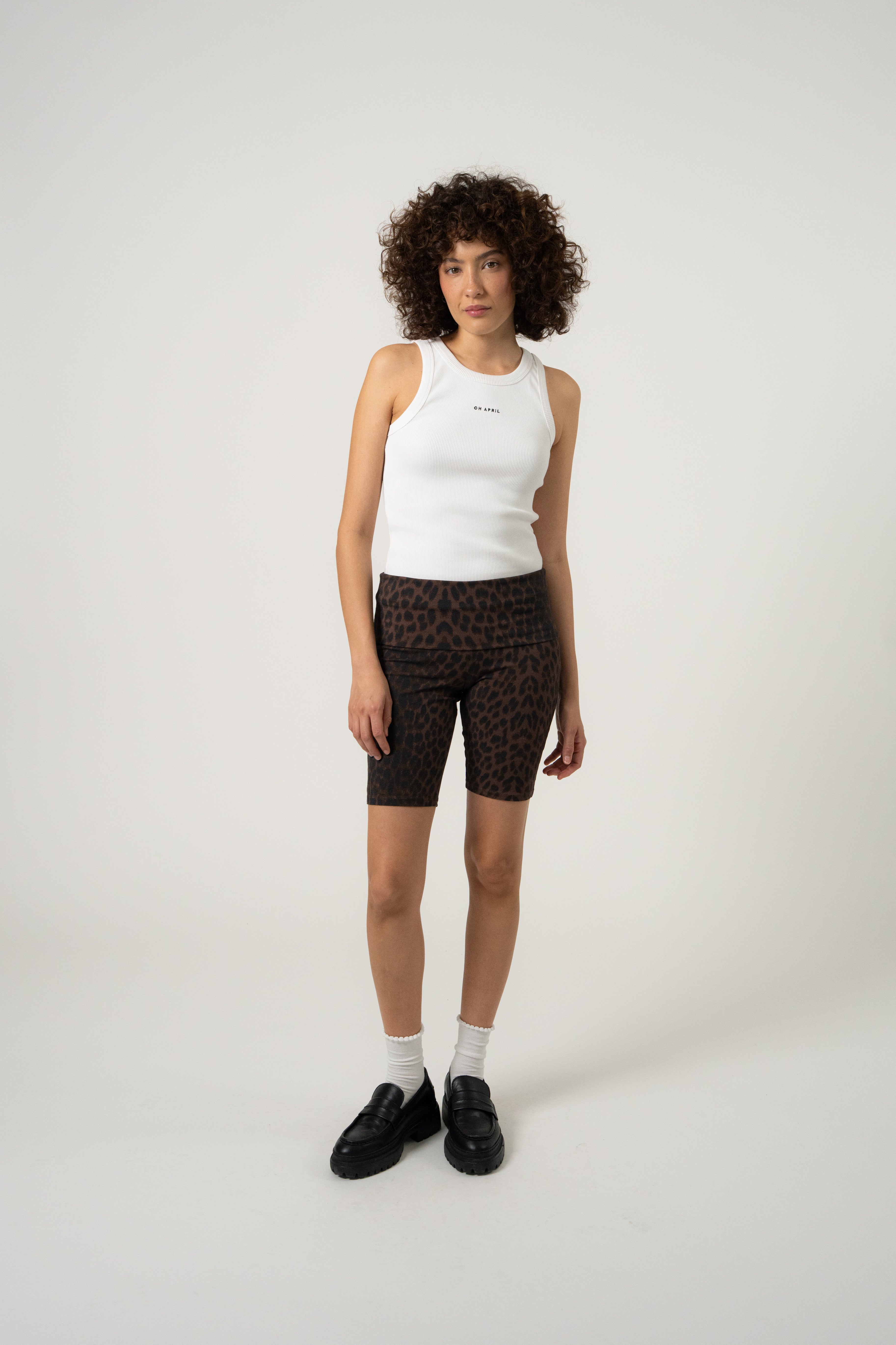 Rhea Bike Shorts Leo Mocha
