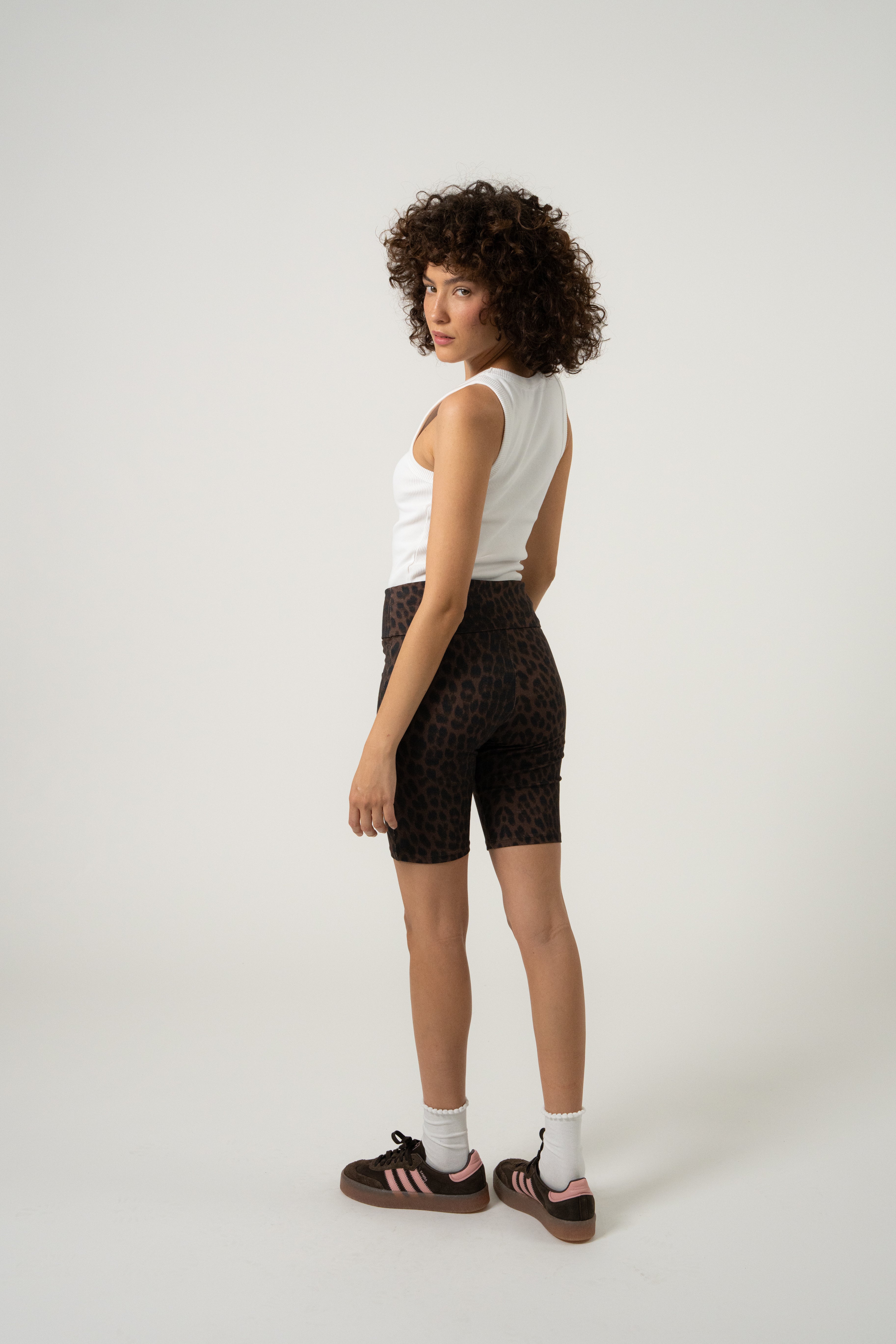 Rhea Bike Shorts Leo Mocha