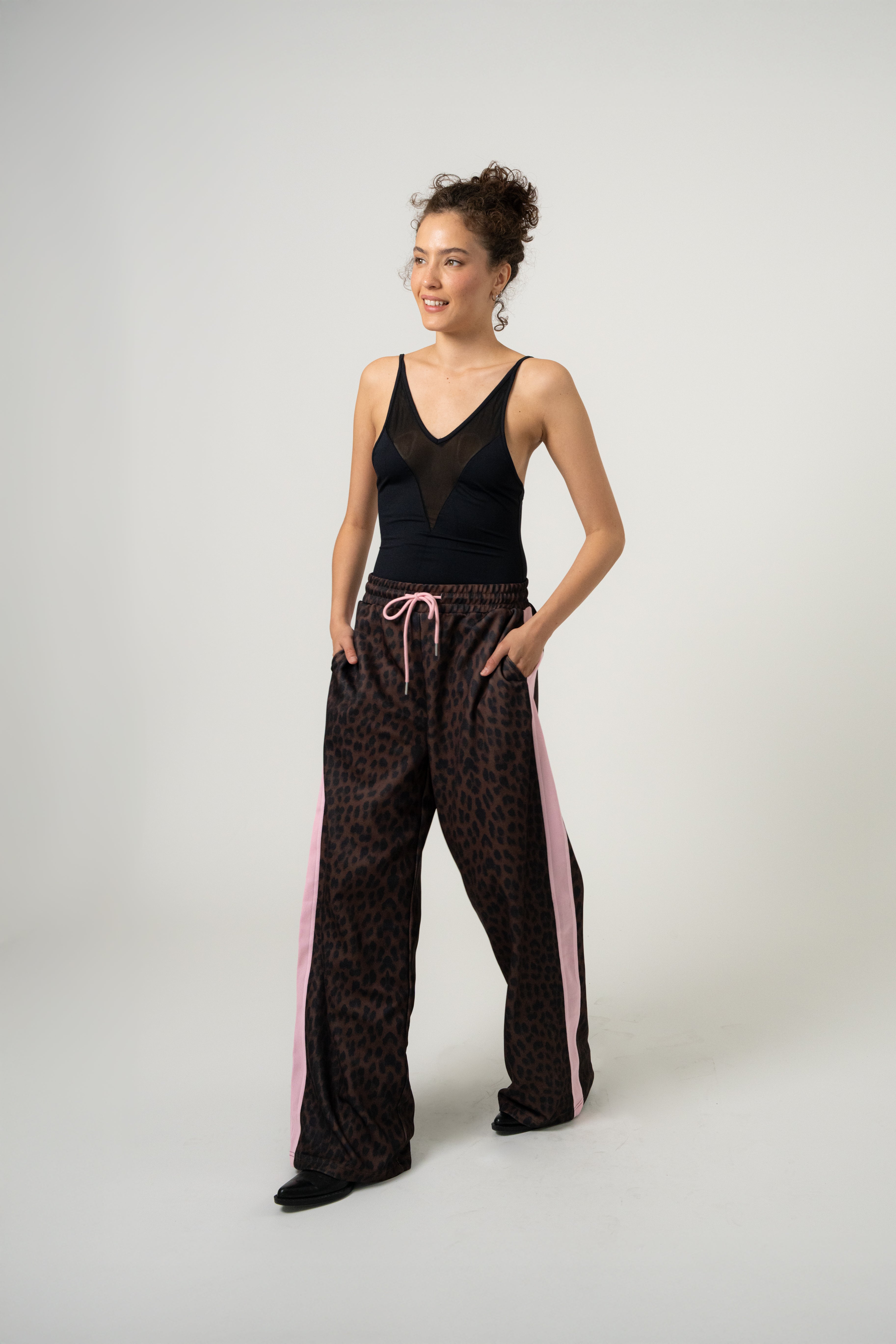 Kael Trackpants Leo Mocha