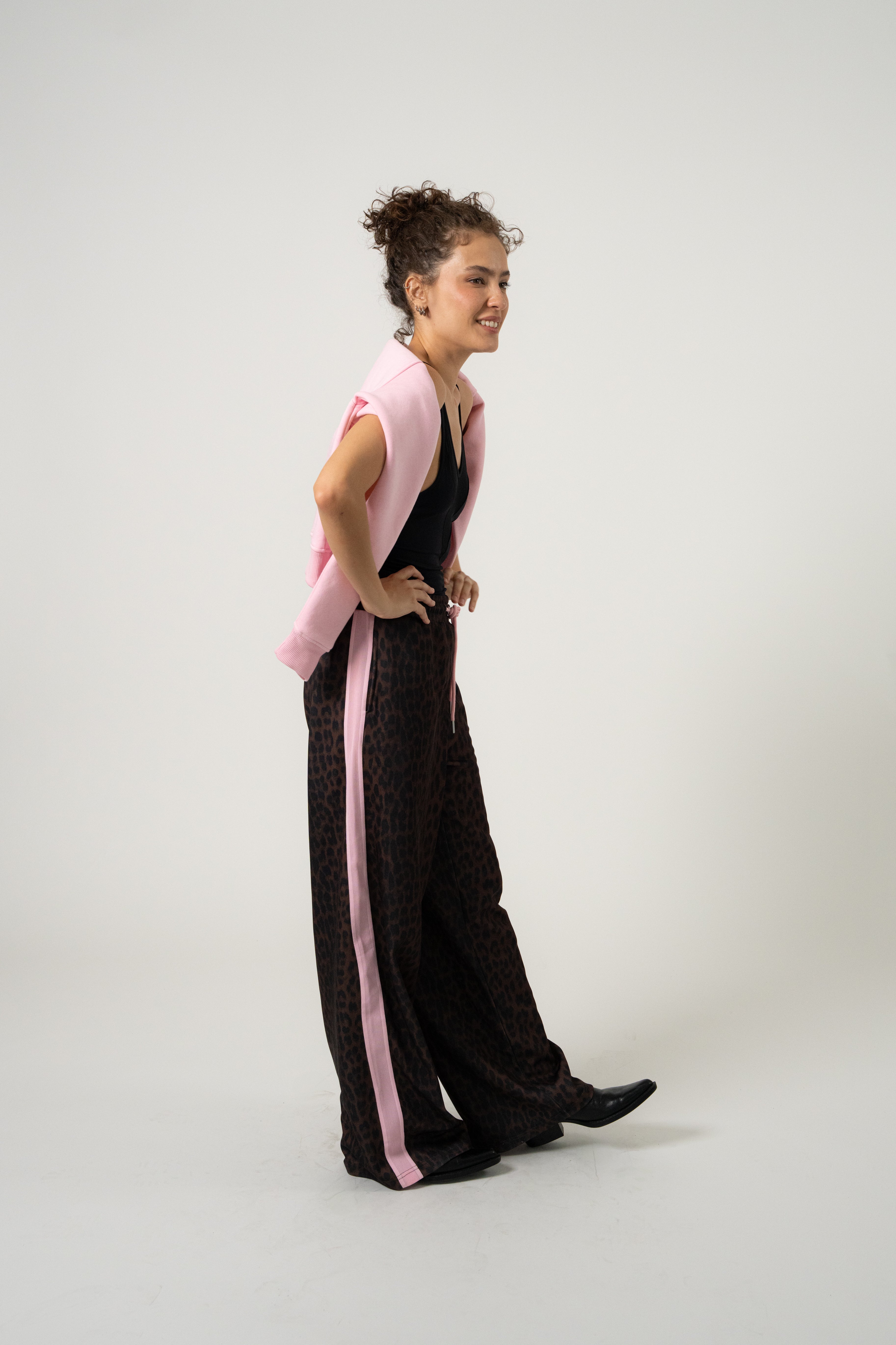 Kael Trackpants Leo Mocha