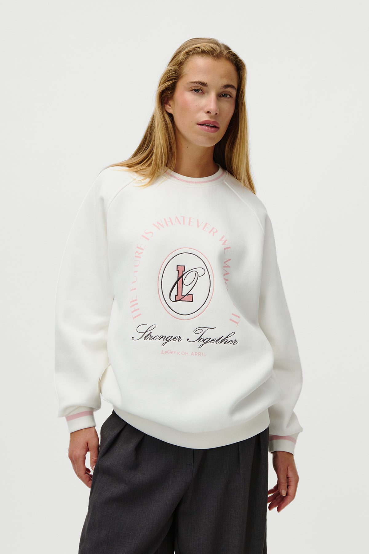 Alena Raglan Sweater Off White