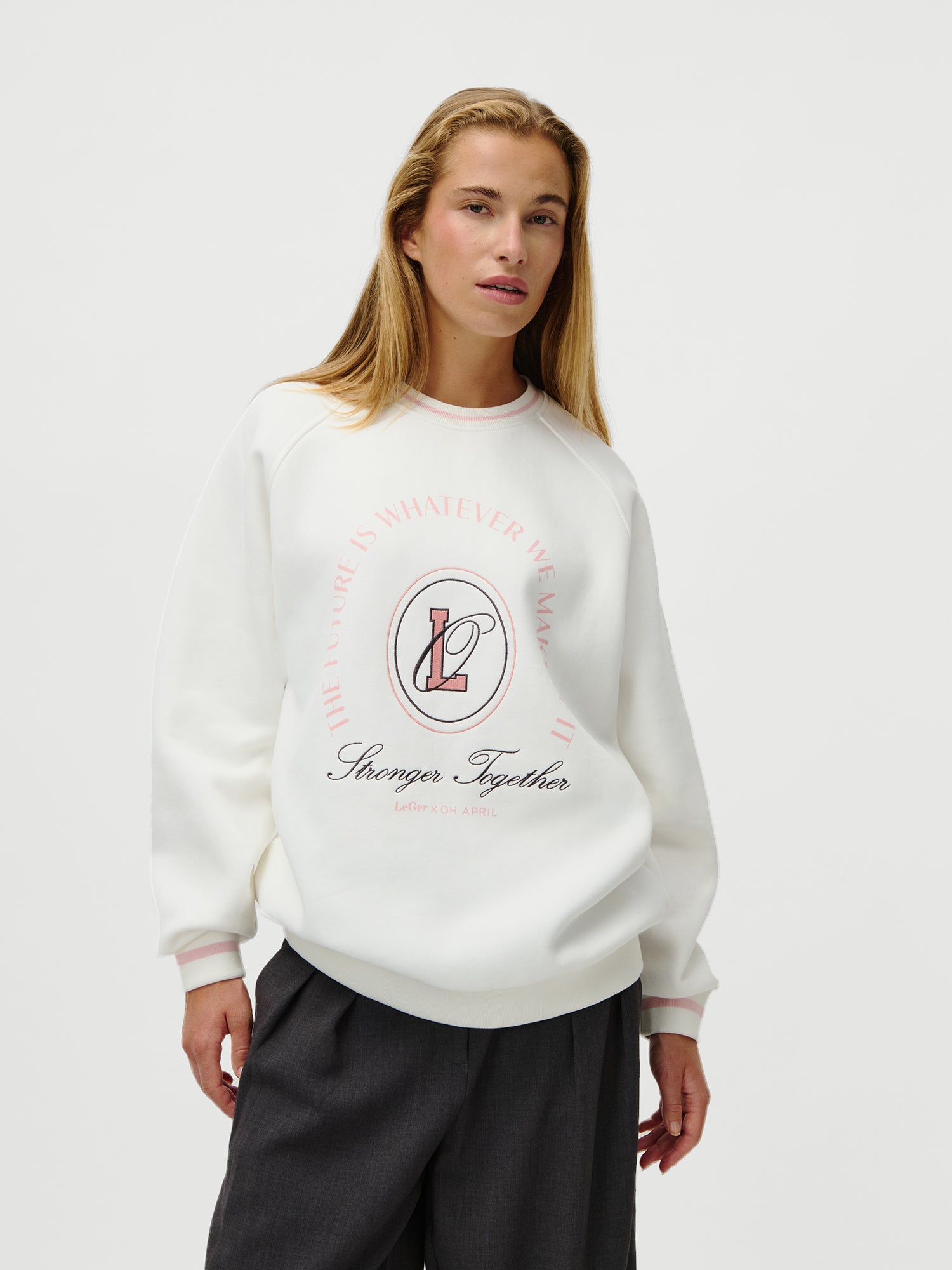 Alena Raglan Sweater Off White