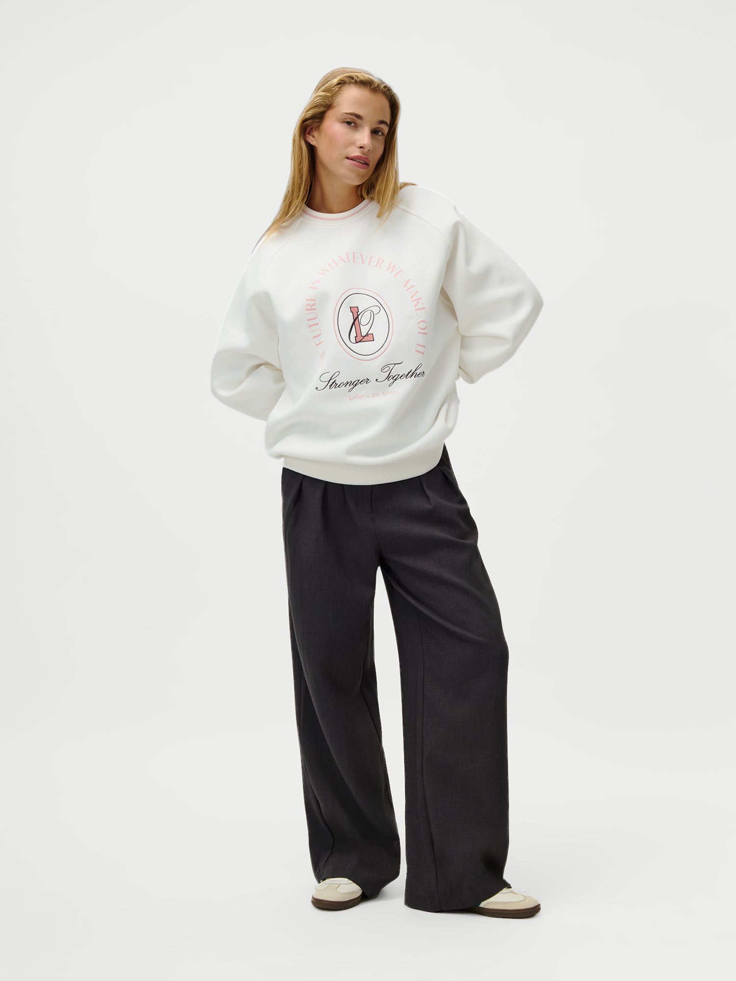 Alena Raglan Sweater Off White