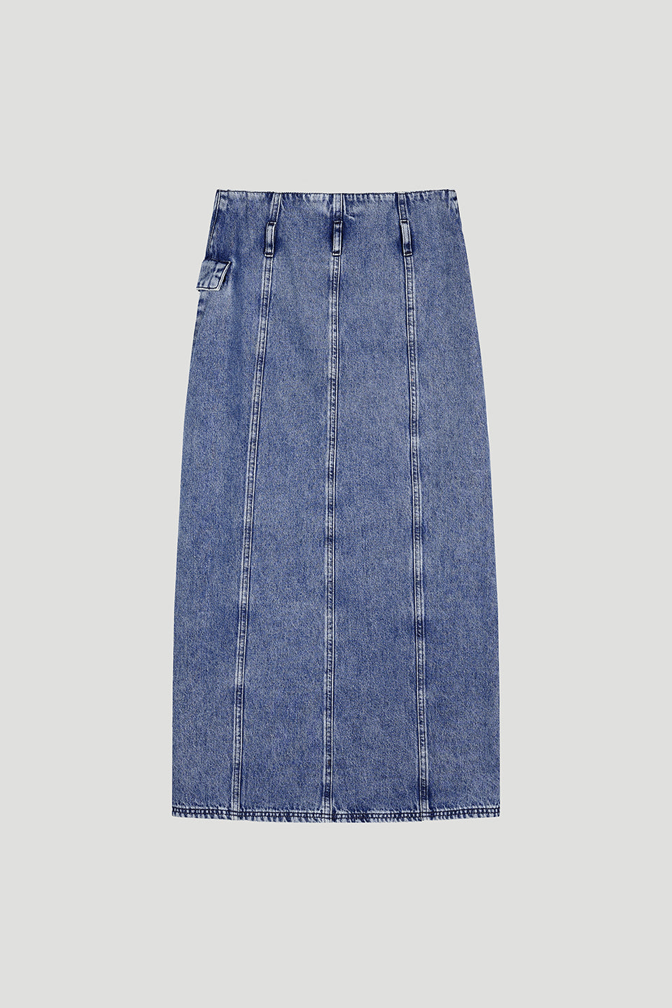 Aspen Denim Skirt Blue