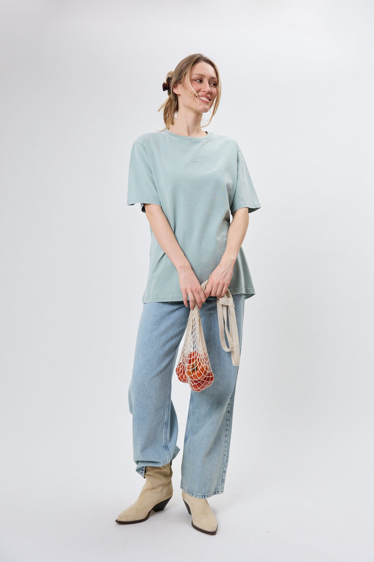 BF T-Shirt Tomato Girl Sage Acid