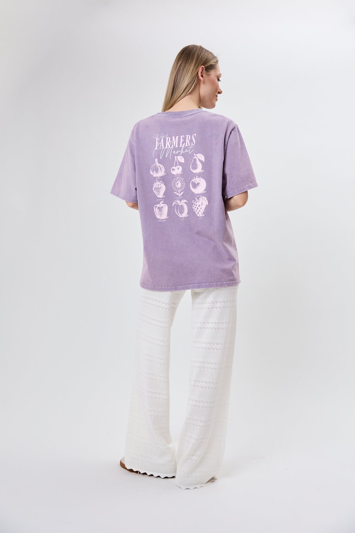 BF T-Shirt Farmers Market Foggy Lilac Acid