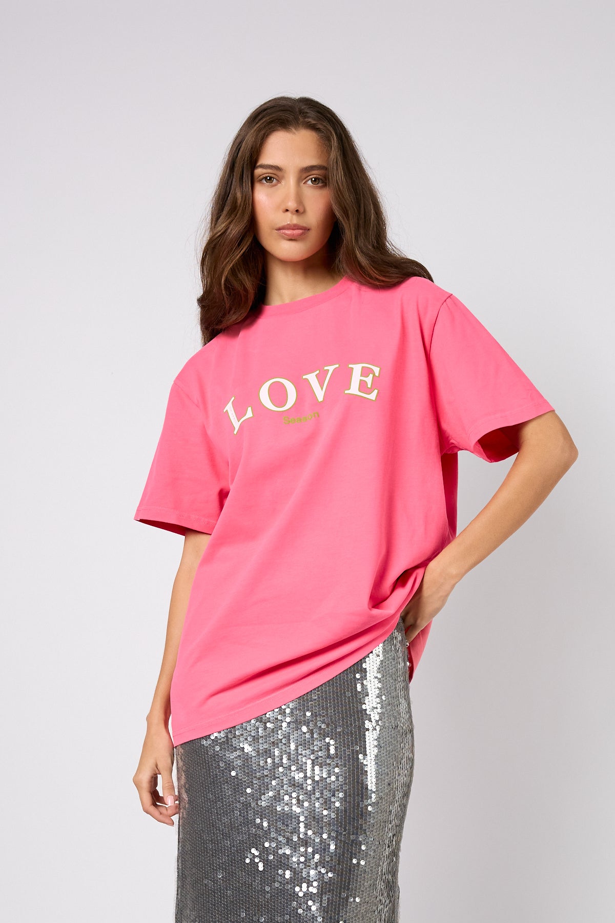 BF T-Shirt Love Dark Rose