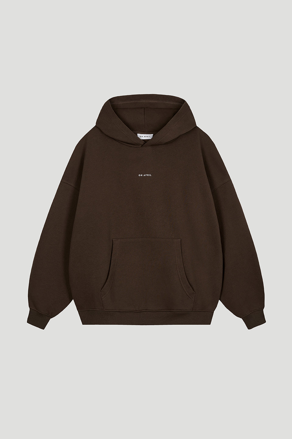 Boyfriend Hoodie Deep Brown