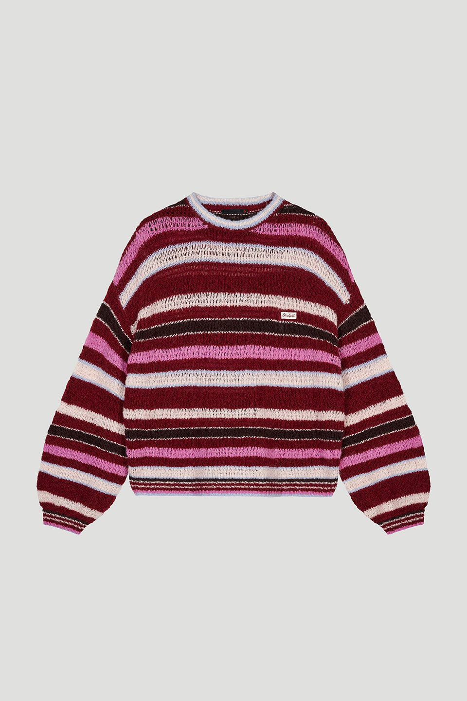 Celina Knit Jumper Merlot Stripe