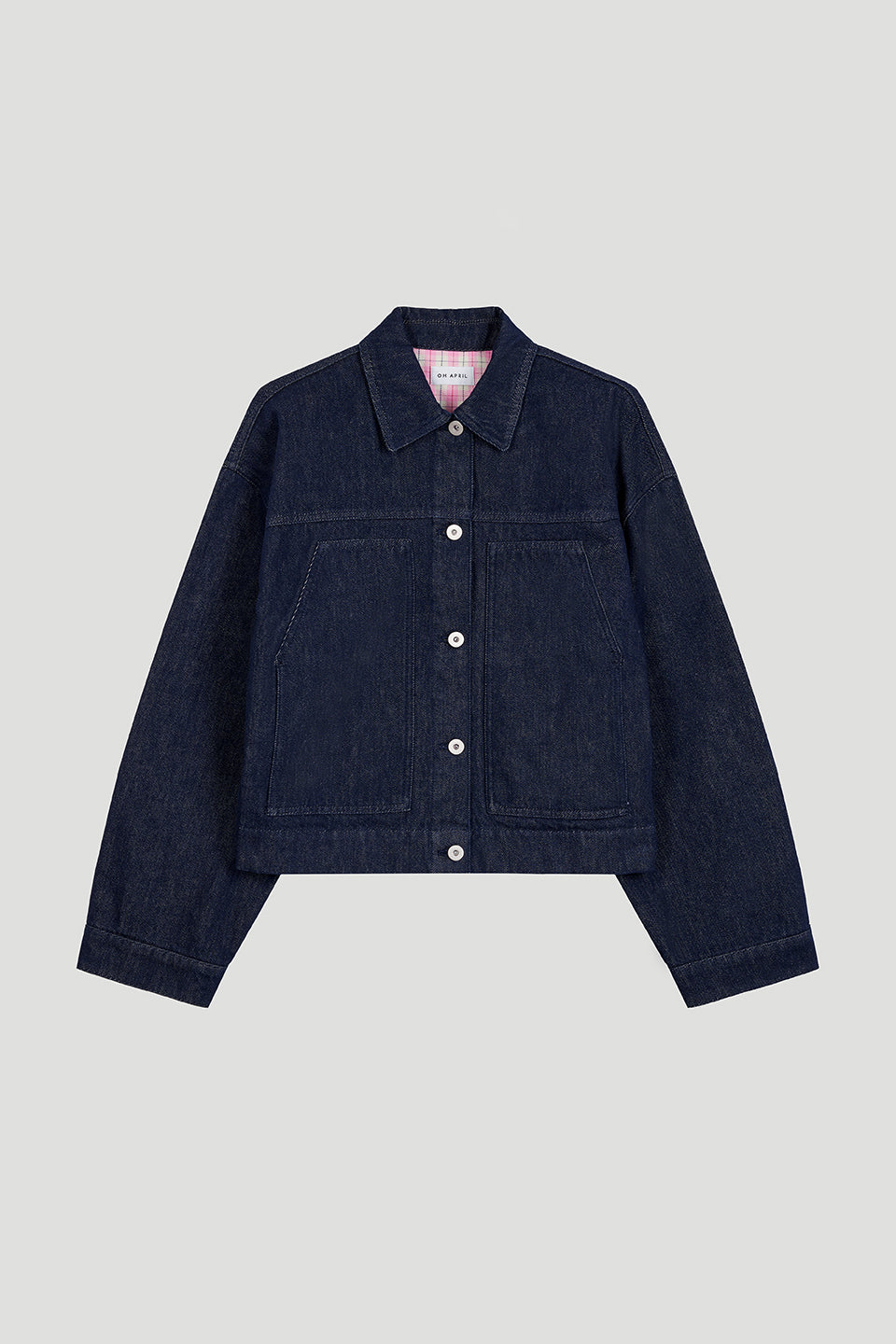 Clara Denim Jacket Denim Dark Blue
