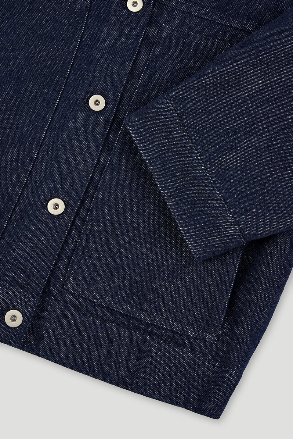 Clara Denim Jacket Denim Dark Blue