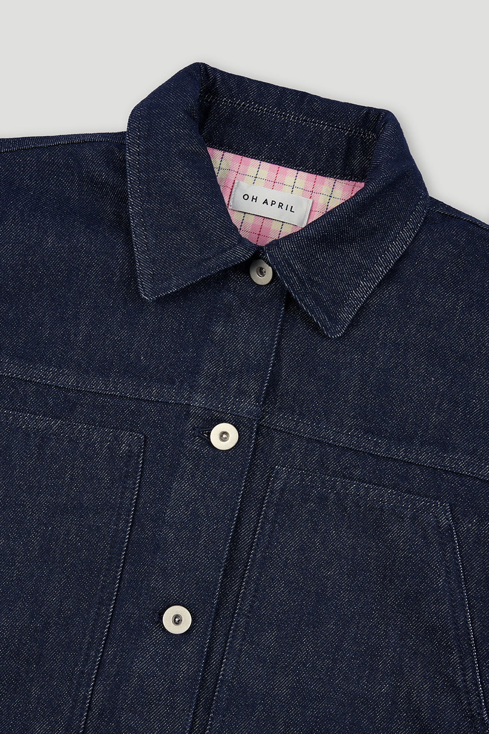 Clara Denim Jacket Denim Dark Blue