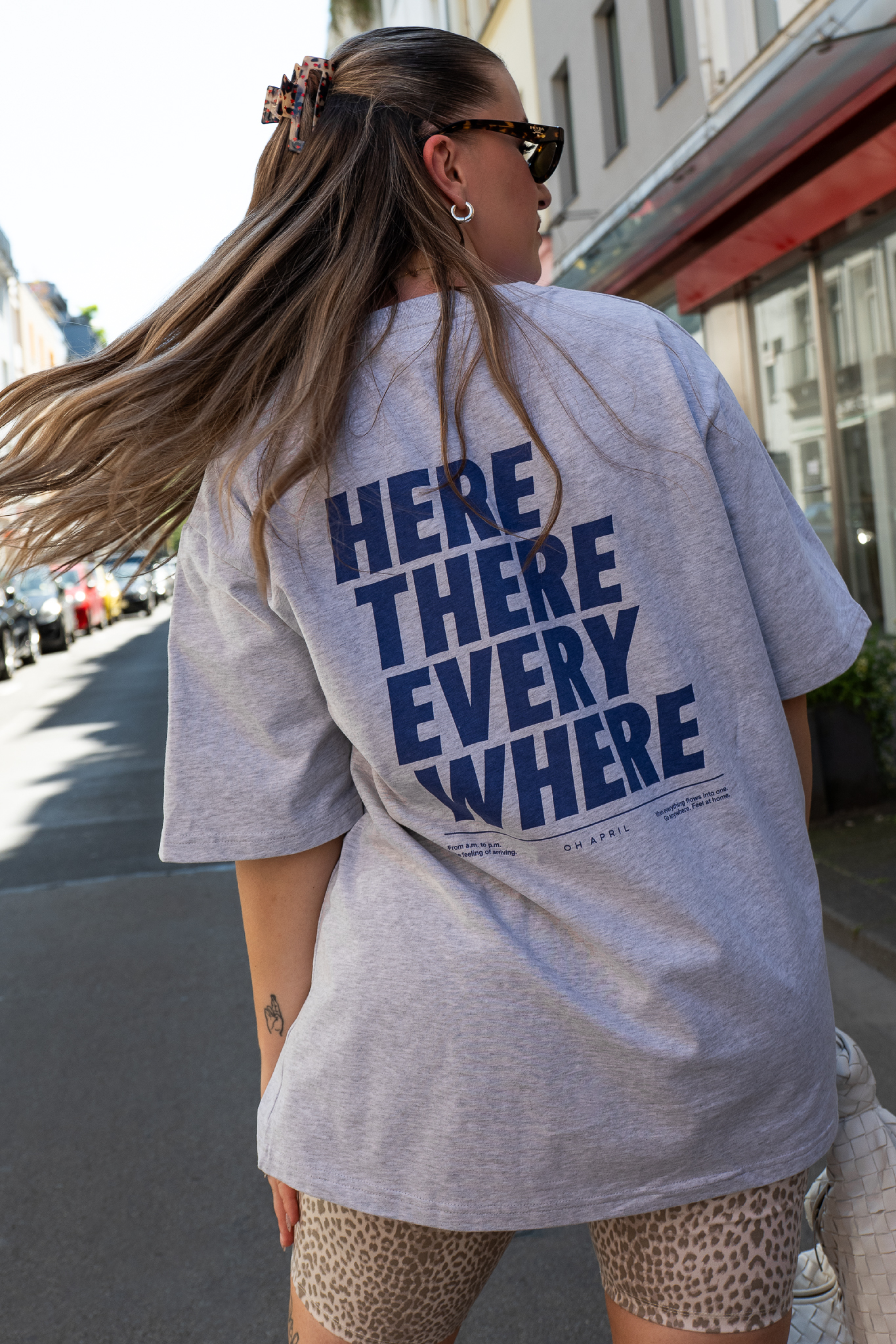 BF T-Shirt Everywhere Grey Melange
