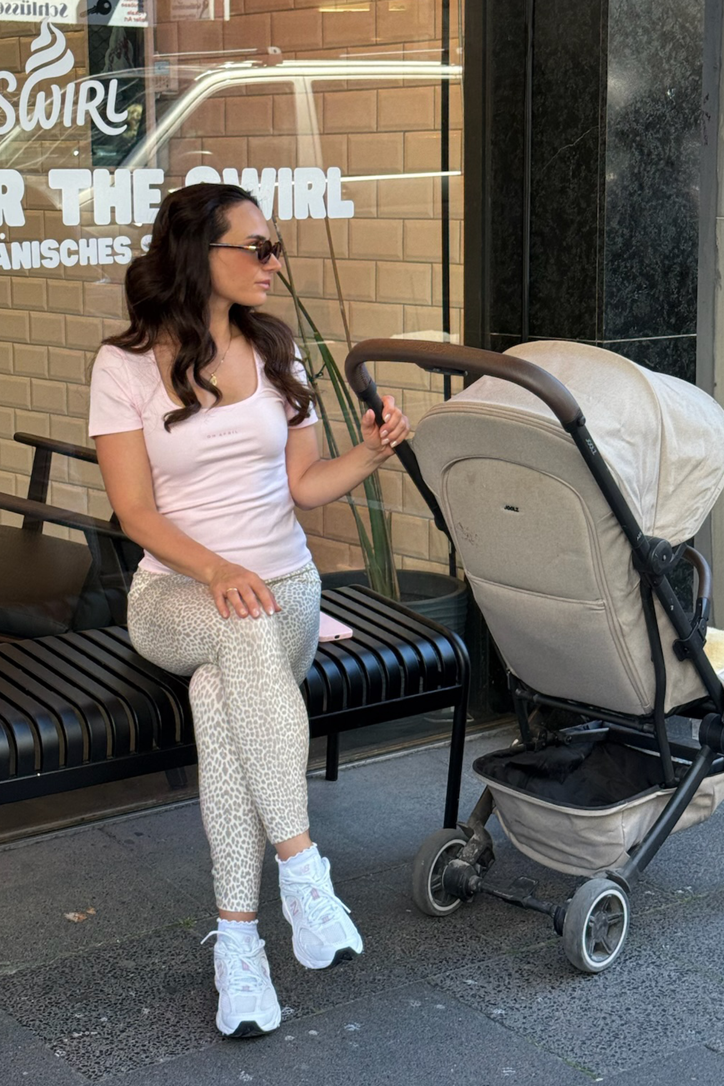 Kalina Slim Fit T-Shirt Baby Rose