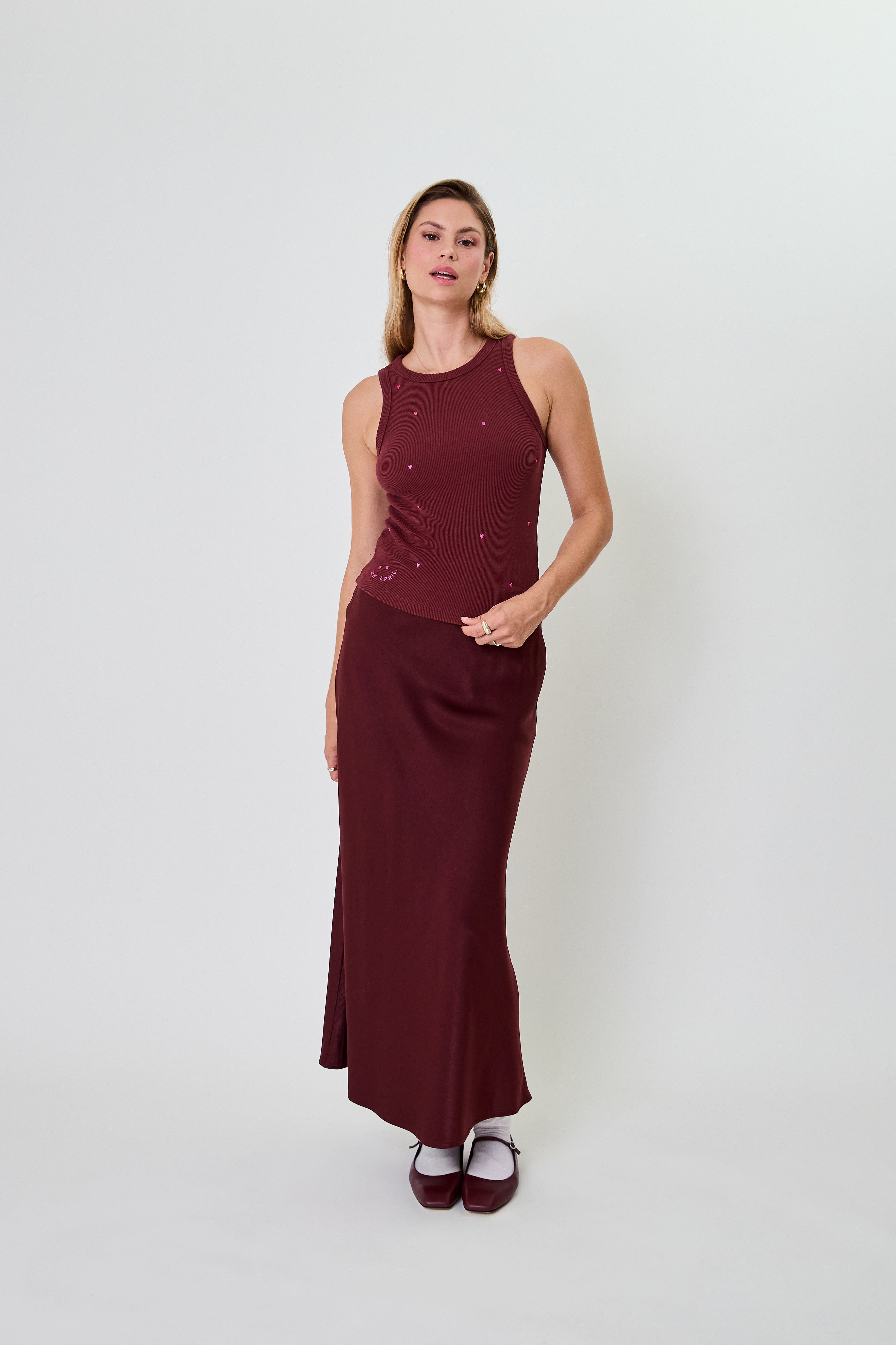 Dany Top Cherrywood